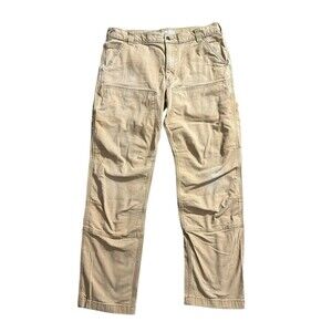 Carhartt Double Knee Work Pants 36x32 Rugged Flex Relaxed Fit Canvas BN2802-M